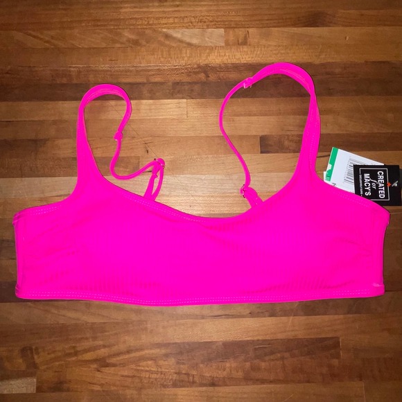 California waves 3 piece bikini set, pink/ purple large - Picture 5 of 12